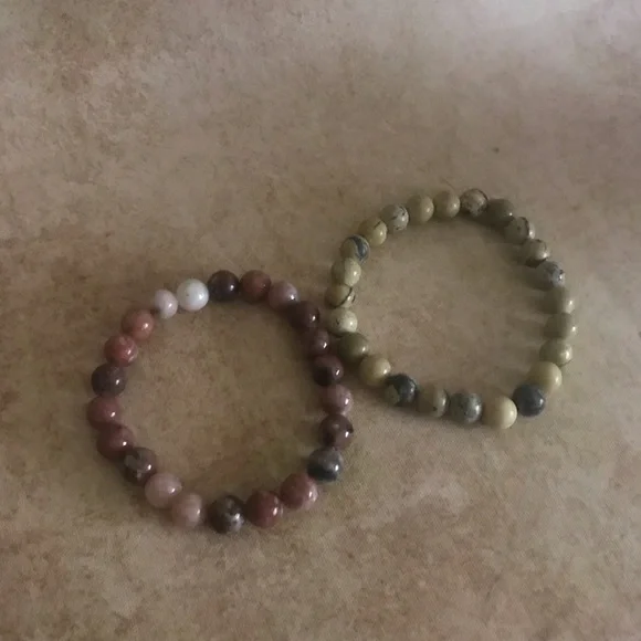 Agate Beads Bracelets - Picture 2 of 6